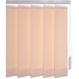 Liedeco Lamellengordijn Verticaal gordijn 127 mm (1 stuk)
