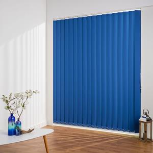 Liedeco Lamellengordijn verticaal gordijn verduistering - 89 mm lamel (1 stuk)