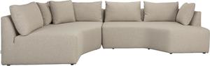 Zuiver Prosper Hoekbank Links Cappuccino| Beige