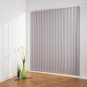 Liedeco Lamellengordijn verticaal gordijn verduistering - 89 mm lamel (1 stuk)