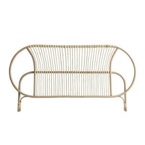 Tikamoon  Leontie - Rotan hoofdbord 190 cm