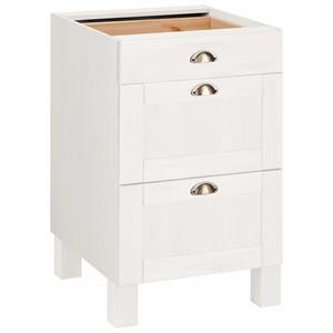 Home affaire Onderkast Oslo 50 cm breed, zonder werkblad, 3 laden