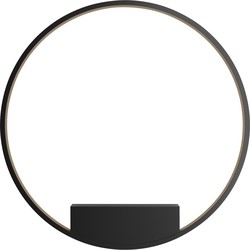 Maytoni  Wandlamp Rim - Zwart - Ø80