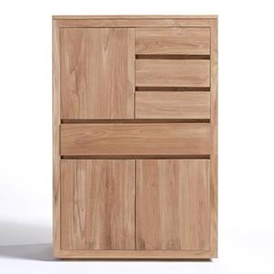 Tikamoon  Paulo - Massief teakhouten dressoir 80 cm