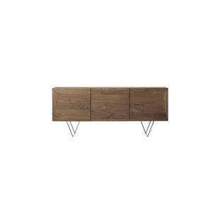 Tikamoon  Metric - Massief notenhouten buffet 175 cm