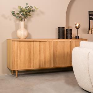 Het Steigerhouthuis LABEL51 Dressoir Jule - Naturel - Eiken - Dressoir