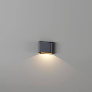 Artdelight Wandlamp Diaz 1L Zwart met goud WL DIAZ-1L ZW-MG