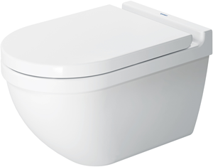 Duravit Starck 3 toilet met verborgen bevestiging wit glans