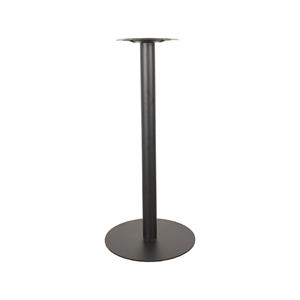 Het Steigerhouthuis LABEL51 Bartafel Tafelpoot Enkel - Zwart - Metaal - Rond - 108 cm