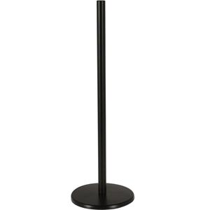 Bellatio Design BD Reserverolhouder - zwart - 5 rollen - metaal - 45 cm - wc rolhouder - toiletrolhouder -