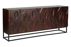Invicta Interior Dessoir DUNE 175cm 3D acacia hout dark walnut bruin - 45596