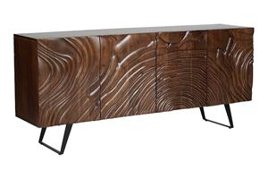 Invicta Interior Dessoir FLUID 175cm 3D acacia hout walnut bruin - 45593