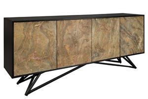Invicta Interior Dessoir MONTAIN SOUL 175cm acacia naturel steen look zwart naturel - 44339