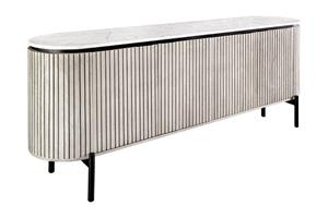 Invicta Interior Dessoir ADLON 170cm marble top wit mango hout grijs - 44154