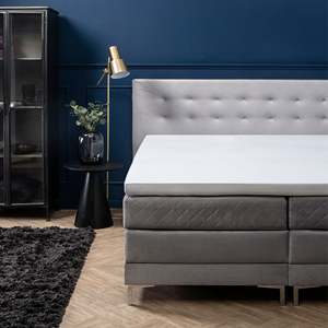 Signature Luxe Molton Topper Hoeslaken - 200 x 210/220 ccm - 200x210 cm -  Matrasbeschermer - 