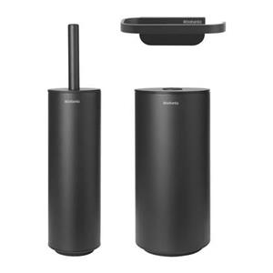 Brabantia MindSet toiletaccessoires, set van 3 - Mineral Infinite Grey