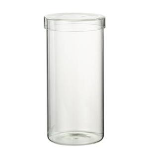 J-Line Pot In Glas Lisa Glas Transparant Extralarge