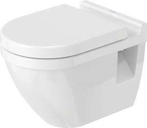 Duravit Starck 3 hangend toilet vlakspoel wit glans