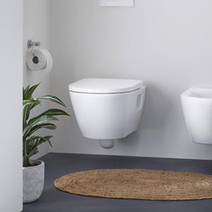 Duravit D-Neo randloos toilet wit glans