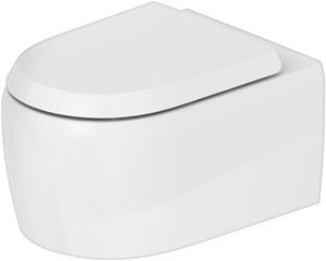 Duravit Qatego randloos toilet wit glans