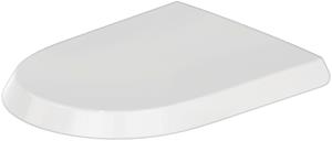 Duravit Qatego softclose toiletzitting 46cm wit glans