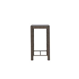 Fjôrd  Outdoor Bartafel Grijs 100cm - Wicker