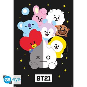 ABYstyle Poster BT21 Characters 61x91,5cm
