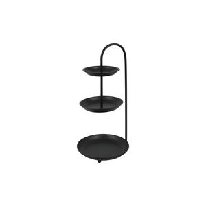 Countryfield Lukas Etagere 3-laags Zwart 23,5x23,5x51,5cm