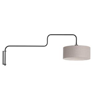 Steinhauer Wandlamp Bloeba zwart met grijs 4174ZW