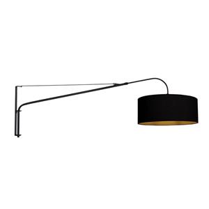 Steinhauer Wandlamp Elegant Classy zwart 3958ZW