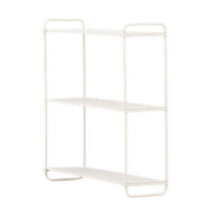 Nest living Freddy metalen wandrek beige - 63 x 62 cm