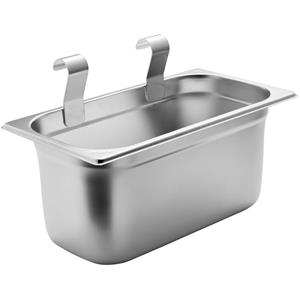Vega Bestekbak Adeon voor serveerwagen; 32.5x15x17.6 cm (BxDxH); zilver