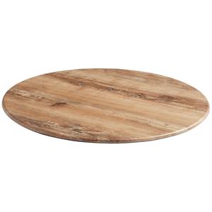Topalit Tafelblad Finando rond; 80 cm (Ø); kersenboom antiek; rond