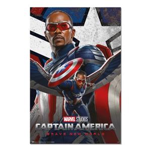 Grupo Erik Poster Captain America Brave New World 61x91,5cm