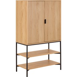 Bendt Opbergkast Lisette Eikenhout, 140 x 80cm - Naturel