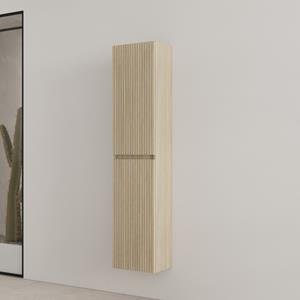 Gliss Design Timotheus kolomkast met ribbelfront 160cm corn silk