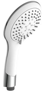 Schutte Broadway handdoucheset 5 standen chroom/wit