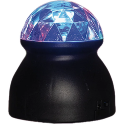 Annas collection Mini Discolight Led Multi / Black Base / 3Xaaa With Dc - 