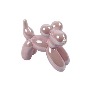 Countryfield Aurora Ballonhond Beeld Oud Roze 14x6,3x12,5cm