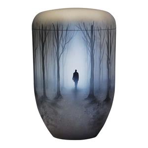 Urnwebshop Design Urn Man in de Ochtendmist (4 liter)