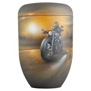 Urnwebshop Design Urn Sunset Biker (4 liter)