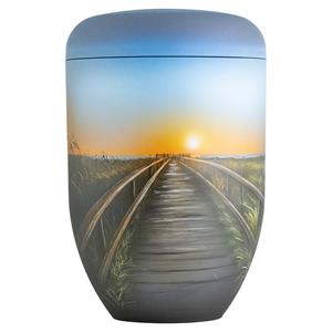 Urnwebshop Design Urn Vlonder naar Zee (4 liter)
