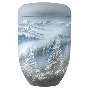 Urnwebshop Design Urn Nevelig Winterwoud (4 liter)