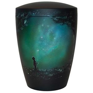 Urnwebshop Design Urn Kind in Sterrenhemel (4 liter)