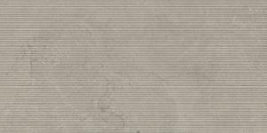 Valence Tegelsample:  Lisse wandtegel reliëf 60x120cm grijs mat gerectificeerd