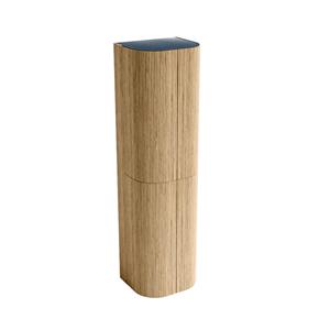 Mondiaz Kurve kolomkast met 4 deuren 45x37.5x160cm eiken