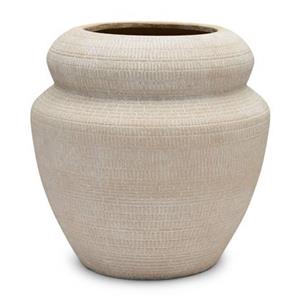 Rivièra Maison Vaas Porlezza Keramiek, 30cm - Wit
