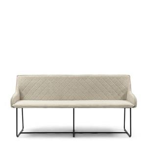 Rivièra Maison Eetkamerbank Frisco Drive Mouliné Linnen, 170cm - Fabulous Flax