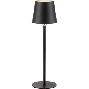 Just Light BOTERIA 19251-18 Tafellamp met accu LED LED vast ingebouwd 2.5 W Zwart