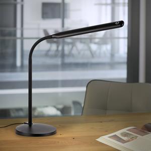 Just Light ELLY 11030-18 LED-tafellamp LED LED vast ingebouwd 6 W Zwart